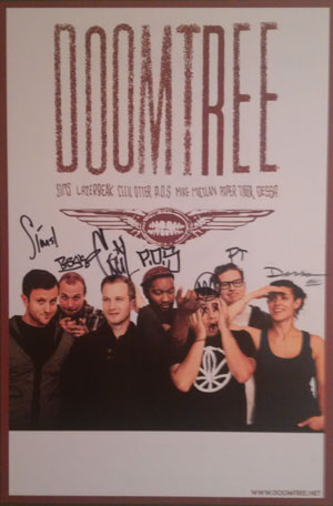 Autographed Doomtree Poster