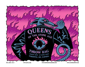 Queens of the Stone Age 2005 Tour Poster