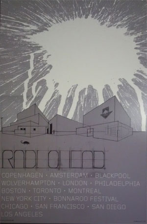 Radiohead 2006 Tour Poster